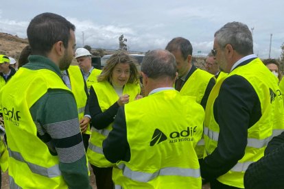 Los empresarios, atentos a la evolución de las obras.