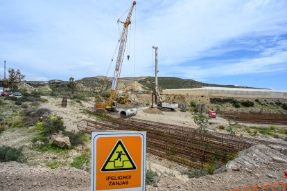 Obras cerca de la capital almeriense.