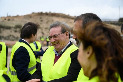 Fernando Martínez, en el centro.
