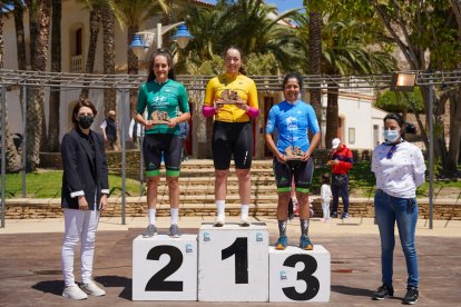 Podio femenino. 