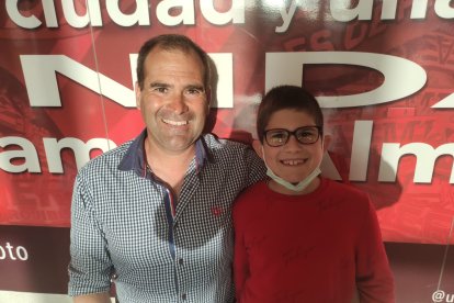 Ángel david García Márquez y Gael García Jiménez, grandes aficionados.