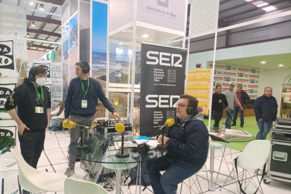 SER Almería estuvo presente en la primera jornada de ExpoLevante.