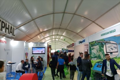 El sector empresarial del campo almeriense, en el Centro de Exposiciones y Congresos de Campohermoso.