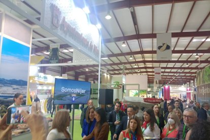 El Centro de Exposiciones y Congresos de Campohermoso, concurrido.