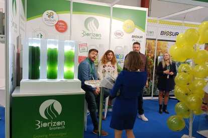 El stand de Biorizon.