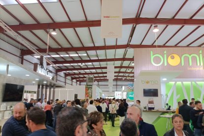 Buen ambiente en el Centro de Exposiciones.
