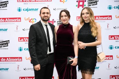 Eduardo Rodríguez, Davinia Marín y Rosa Patricia Muley.