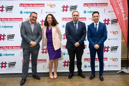 Olivier Martínez, María Montagut, Rafael Pasamontes y Ricardo Céspedes.