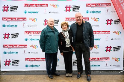 Juan Antonio Martínez López, Josefina Sáez Molina e Ignacio Mañas, El Indaliano.