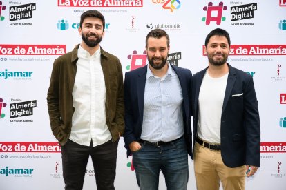 Jorge Moreno, José Antonio Ruiz y Daniel Delgado, de Twenix.