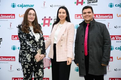 Cristina Ruiz Ventura, Andrea Morales y Marcos A. Ruiz.