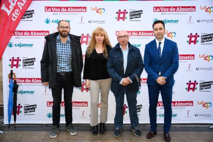 Juan Jesús Padilla, Agustín Pardo, Rosa Ojeda y Ricardo Céspedes.