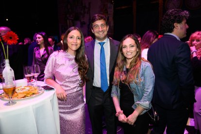 Sara Bonillo, Javier Carmona y Noemí Gómez.