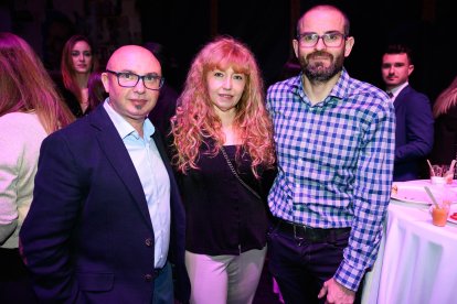 Juan Jesús Padilla, Agustín Pardo y Rosa Ojeda.