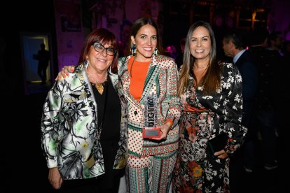 María del Mar García, Laura Pérez (Lausett) e Inmaculada Cid.