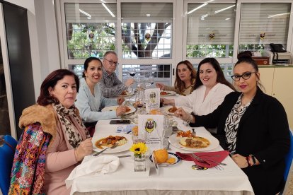 El profesor Francisco Cazorla y compañeros en la jornada de Murcia.