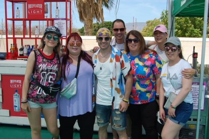 Mireia, Angye, Alejandro, Cristina, Libertad y Angi