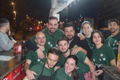 El equipo al completo.