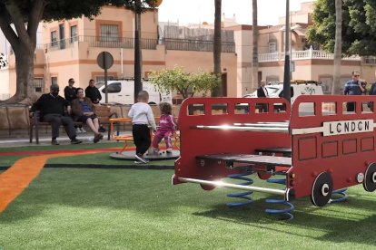 Nuevo espacio al aire libre para que puedan ser disfrutados por niños.