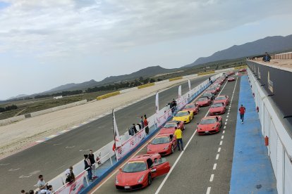 En el Circuito Costa de Almería.