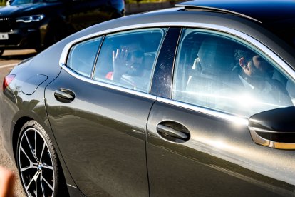 En la parte trasera disfrutando de un día espectacular.