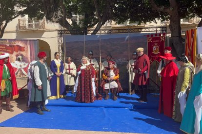 La recreación de la llegada de los Reyes Católicos a Fiñana.
