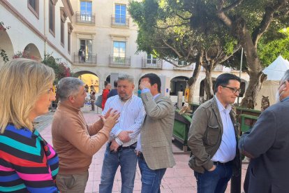 Otro momento de la mañana.