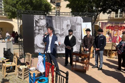 Guillermo Mirón durante el transcurso de la jornada.