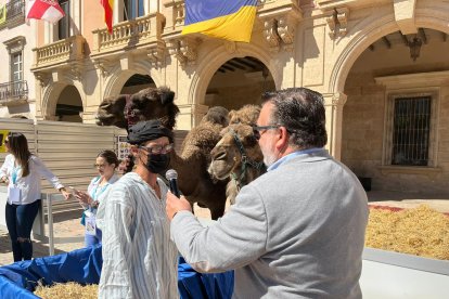 Alfredo Casas durante la jornada.