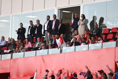 Una de las imágenes del partido.