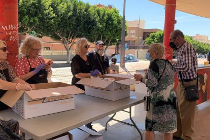 La comida que se ha ofrecido.