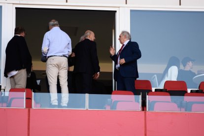 Alfonso García en el palco.