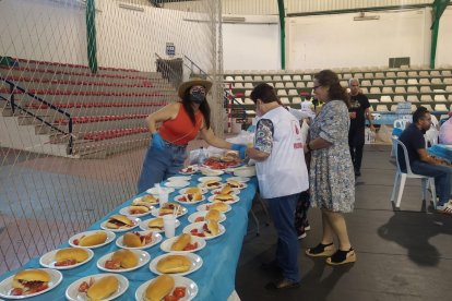 Desayunos del XIV Maratón de Sangre.