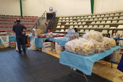 Desayunos del XIV Maratón de Sangre.
