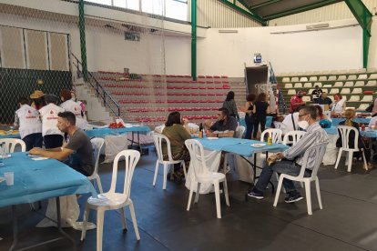 Donantes del XIV Maratón de Sangre.