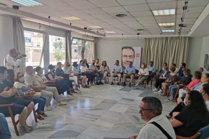 Encuentro con mujeres en El Ejido.