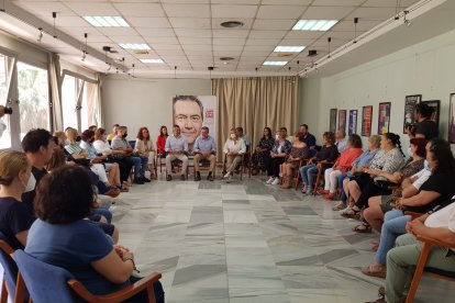 Encuentro con mujeres en El Ejido.