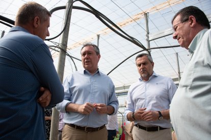 Juan Espadas visita El Ejido.