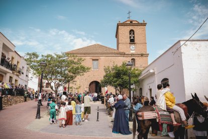 Padules está recibiendo visitantes de diferentes partes.