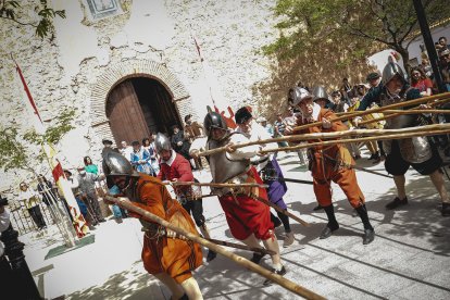 Se están realizando exhibiciones.