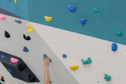 Inicio de la escalada.