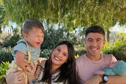 Una divertida imagen de Portillo con su familia.