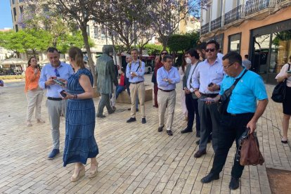 Invitados al acto del PP de Almería esta tarde.