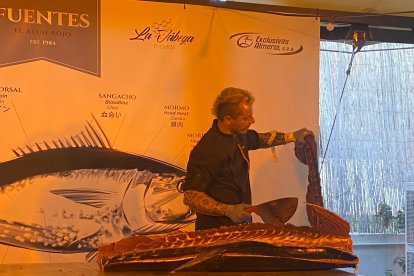 Una de las partes más importantes del atún.