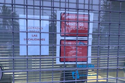 Imagen de las taquillas.