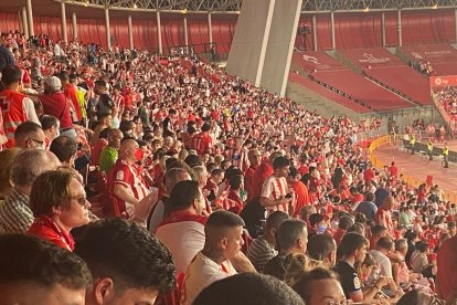 Estadio de los Juegos del Mediterráneo.