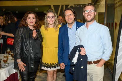 Verónica Gómez, Rosa Maldonado, Rafa Burgos y Leopoldo Pérez.
