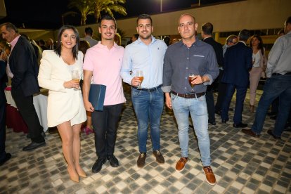 Andrea Méndez, Mario Garrido, Ismael Méndez y Antonio Serrano. 