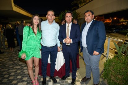 Silvia Morales, Silvio Morales, Paco Góngora y Fran Pérez.