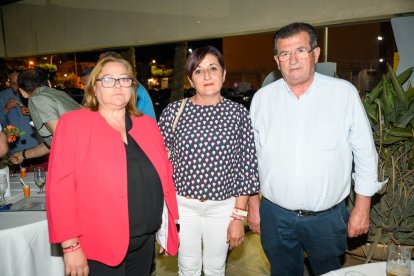 Mari Carmen Álamo, Maribel Carrión, José Miguel Alarcón, del Ayuntamiento de El Ejido.